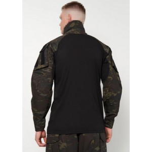 Тактическая рубашка EmersonGear G3 Combat, цвет Multicam Black арт.: EM9256C MCBK